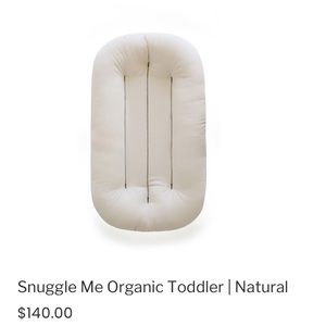 Snuggle Me Organic Toddler Lounger